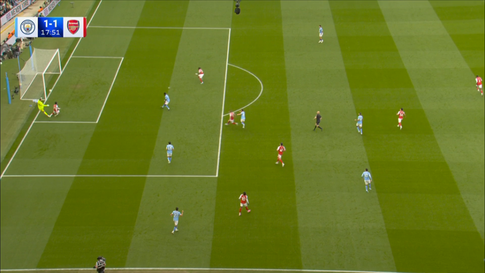 超级巨大失误！多纳鲁马送礼，哈弗茨笑纳，塔帅疯狂庆祝瓜帅暴怒