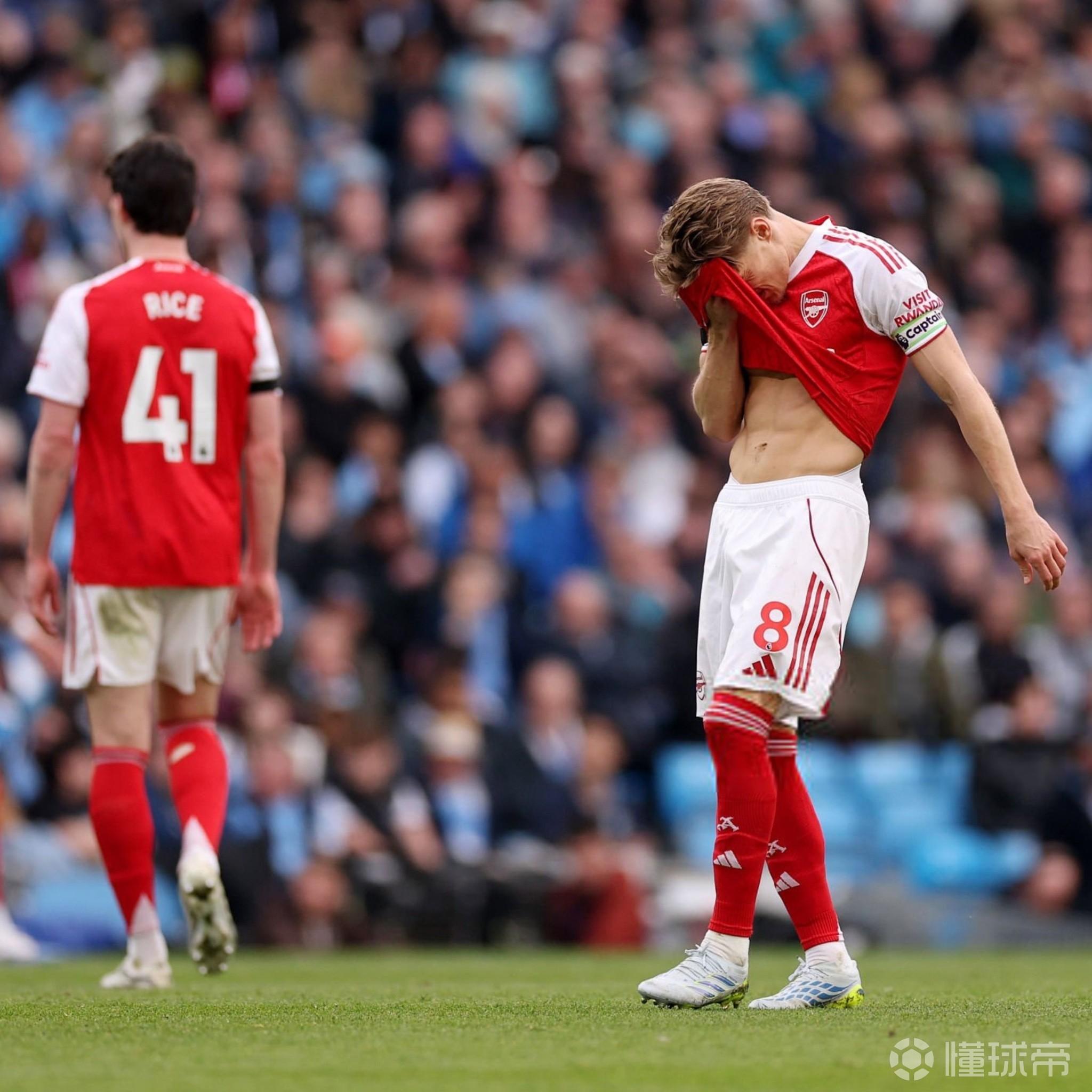 维埃拉：阿森纳和曼城的差距在于大赛阅历以及关键战心态